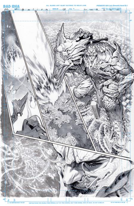Olympus Saga: Megalith #1 - Lewis LaRosa Original Art Edition 2 Variant (Closed)