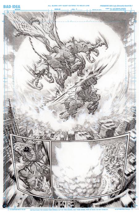 Olympus Saga: Megalith #1 - Lewis LaRosa Original Art Edition 4 Variant (Closed)