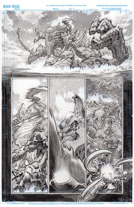 Olympus Saga: Megalith #1 - Lewis LaRosa Original Art Edition 5 Variant (Closed)