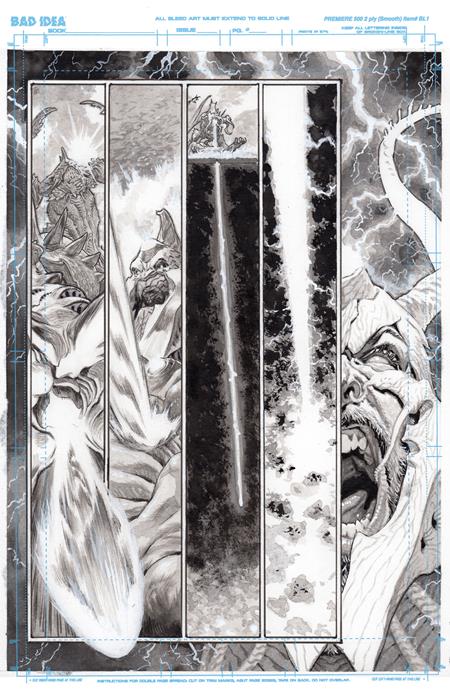 Olympus Saga: Megalith #1 - Lewis LaRosa Original Art Edition 6 Variant (Closed)