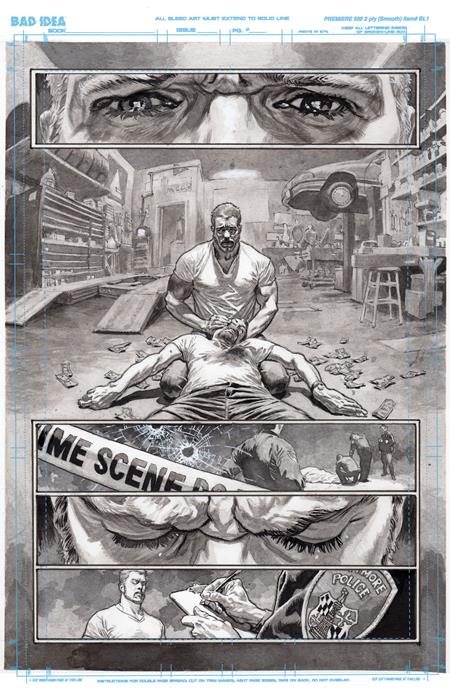 Olympus Saga: Megalith #1 - Lewis LaRosa Original Art Edition 7 Variant (Closed)
