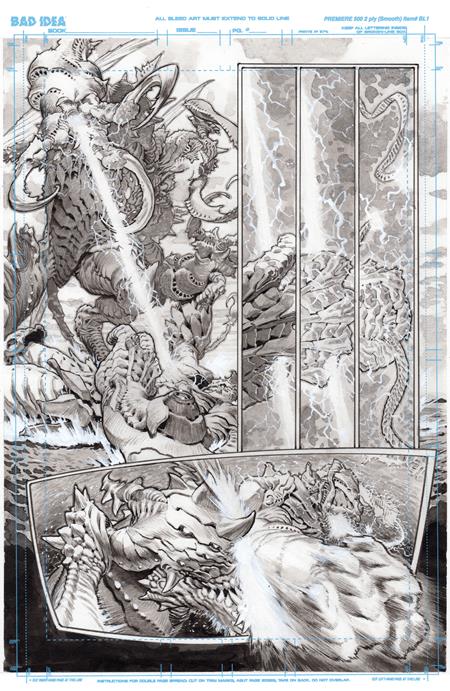 Olympus Saga: Megalith #1 - Lewis LaRosa Original Art Edition 9 Variant (Closed)