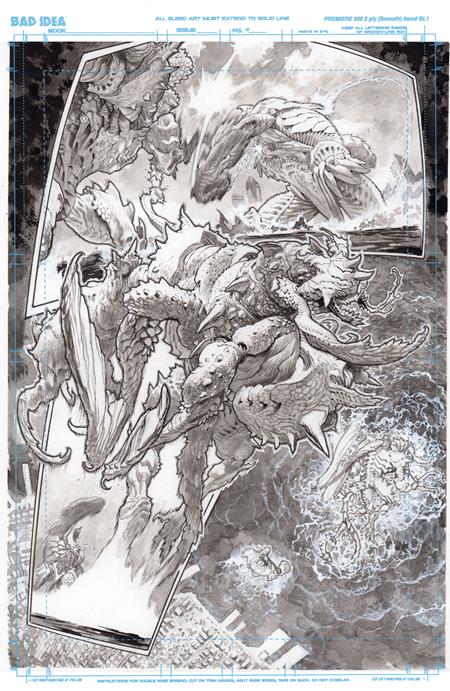 Olympus Saga: Megalith #1 - Lewis LaRosa Original Art Edition 10 Variant (Closed)
