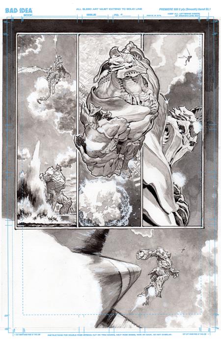 Olympus Saga: Megalith #1 - Lewis LaRosa Original Art Edition 11 Variant (Closed)