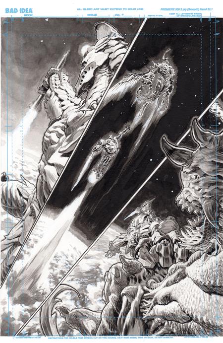 Olympus Saga: Megalith #1 - Lewis LaRosa Original Art Edition 12 Variant (Closed)