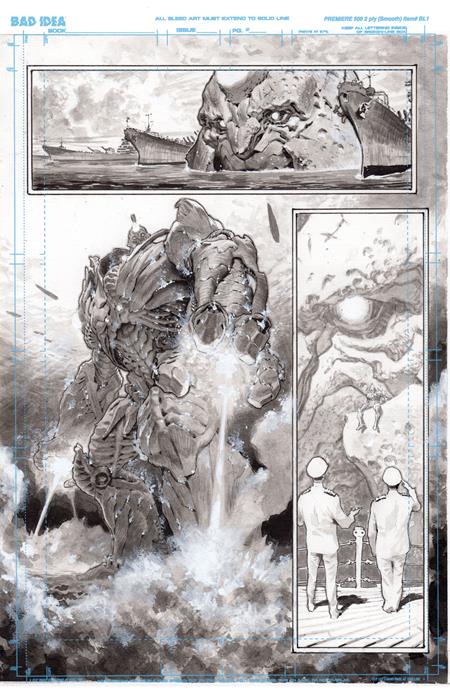Olympus Saga: Megalith #1 - Lewis LaRosa Original Art Edition 14 Variant (Closed)