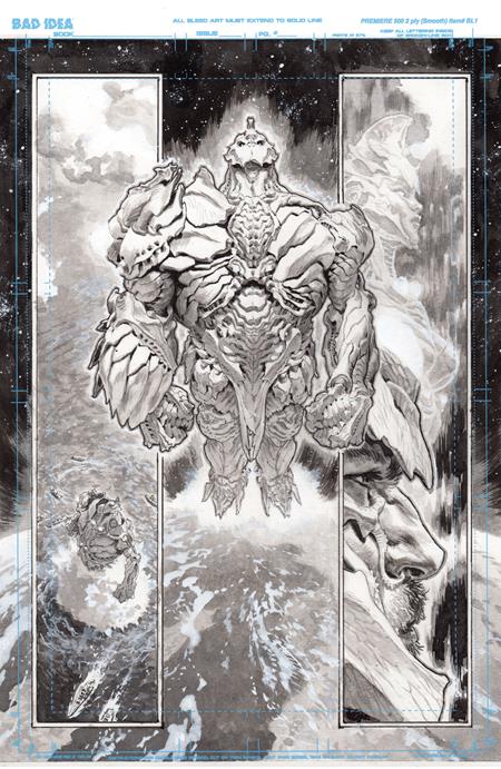 Olympus Saga: Megalith #1 - Lewis LaRosa Original Art Edition 17 Variant (Closed)