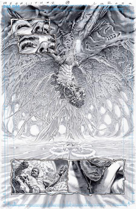 Olympus Saga: Megalith #1 - Lewis LaRosa Original Art Edition 23 Variant (Closed)