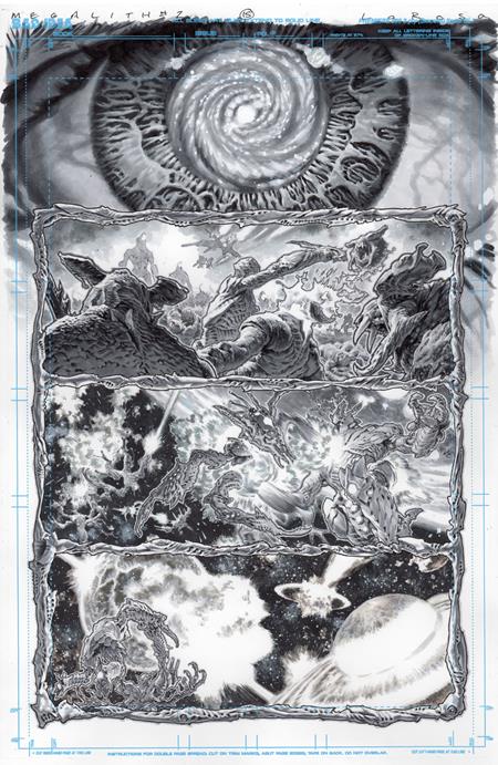 Olympus Saga: Megalith #1 - Lewis LaRosa Original Art Edition 24 Variant (Closed)