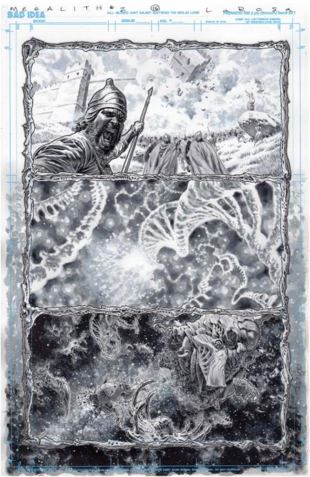 Olympus Saga: Megalith #1 - Lewis LaRosa Original Art Edition 25 Variant (Closed)