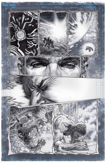 Olympus Saga: Megalith #1 - Lewis LaRosa Original Art Edition 26 Variant (Closed)