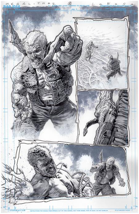 Olympus Saga: Megalith #1 - Lewis LaRosa Original Art Edition 27 Variant (Closed)
