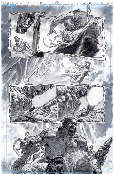 Olympus Saga: Megalith #1 - Lewis LaRosa Original Art Edition 28 Variant (Closed)