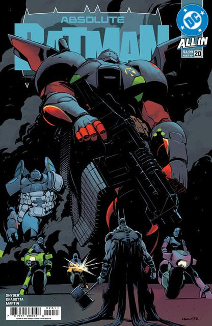 Absolute Batman #20 - Nick Dragotta Main Cover (Closed)