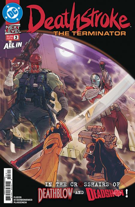 Deathstroke: The Terminator #3 "Next Level" - Carmine Di Giandomenico Main Cover (Closed)