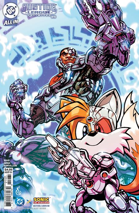 Justice League: Unlimited #19 - Carlos DAnda DC x Sonic Variant (Closed)