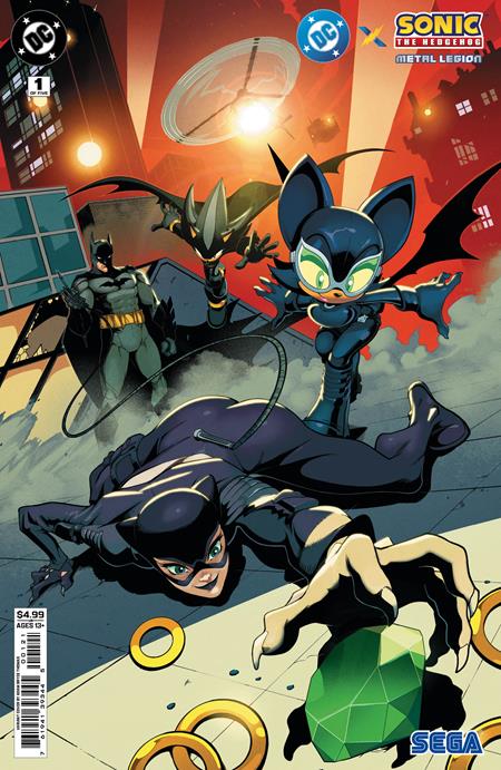 DC x Sonic the Hedgehog: The Metal Legion #1 - Adam Bryce Thomas Variant (Closed)
