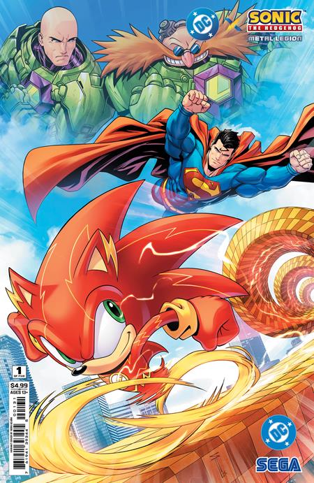 DC x Sonic the Hedgehog: The Metal Legion #1 - Serg Acuna Variant (Closed)
