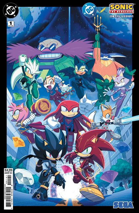 DC x Sonic the Hedgehog: The Metal Legion #1 - Min Ho Kim Variant (Closed)