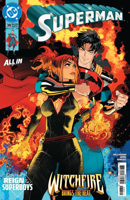 Superman #38 "Reign of the Superboys" - Dan Mora Main Cover (Closed)