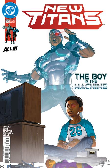 New Titans #35 - Taurin Clarke Main Cover (Closed)