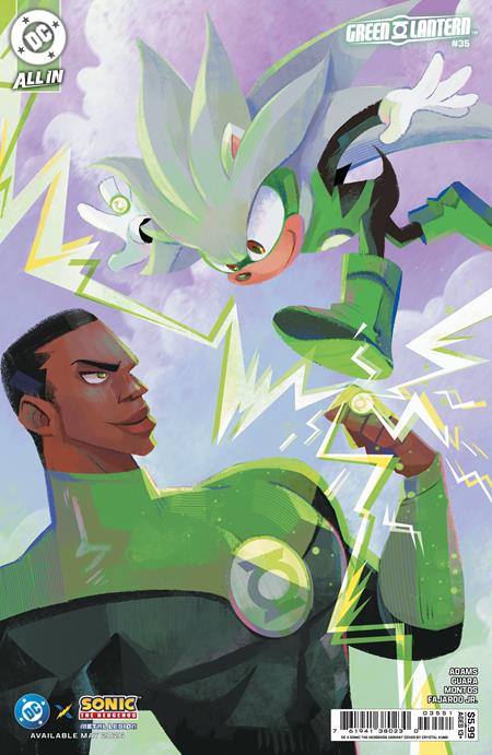 Green Lantern #35 - Crystal Kung DC x Sonic Variant (Closed)