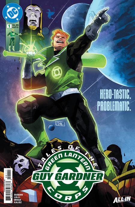 Tales of the Green Lantern Corps: Guy Gardner #1 - Edwin Galmon Main Cover (Closed)