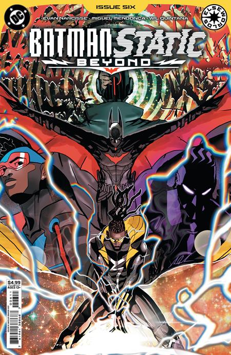 Batman / Static: Beyond #6 - Nikolas Draper-Ivey Main Cover (Closed)