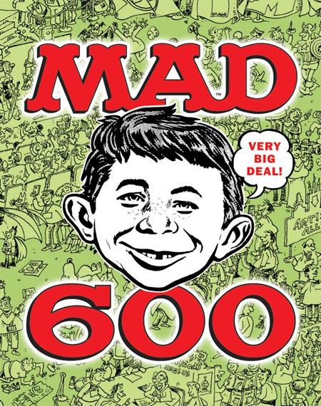Mad Magazine #50 "Legacy #600" - An Idiot With The Pen Tool Main Cover (Closed)