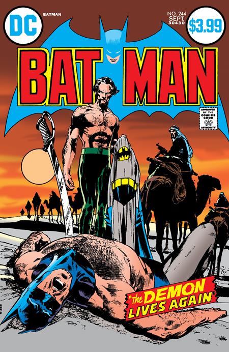 Batman #244 - Facsimile 2026  - Neal Adams Main Cover (Released)