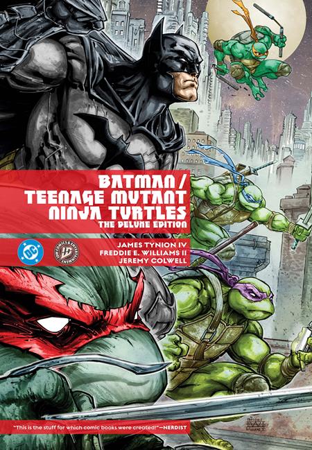 Batman / Teenage Mutant Ninja Turtles: Deluxe Edition "2026 Edition" - HC - Freddie E. Williams II Main Cover (Closed)