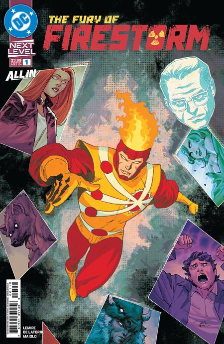 Fury of Firestorm #1 - Rafael De Latorre 2nd Printing Variant (Closed)