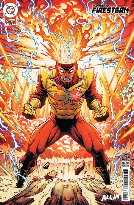 Fury of Firestorm #1 - Diego Olortegui 2nd Printing Variant (Closed)