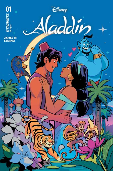 Aladdin #1 - Disney - Natacha Bustos Variant (Pre-Sale) C23-P26