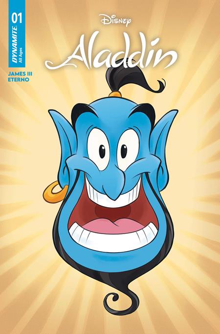 Aladdin #1 - Disney - Agnese Eterno Genie Head Variant (Pre-Sale) C23-P26