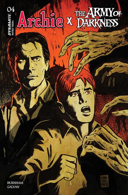 Archie x Army of Darkness #4 - Francesco Francavilla Main Cover (Closed)