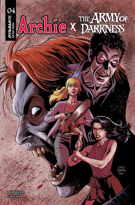 Archie x Army of Darkness #4 - Craig Cermak Variant (Closed)