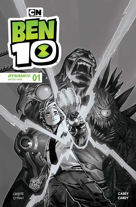 Ben 10 #1 - 2026 - Eric Canete 1:10 Line Art Variant (Released)