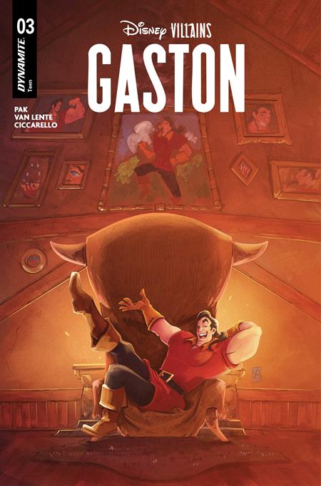 Gaston #3 - Disney Villains - Alessandro Ranaldi Main Cover (Closed)