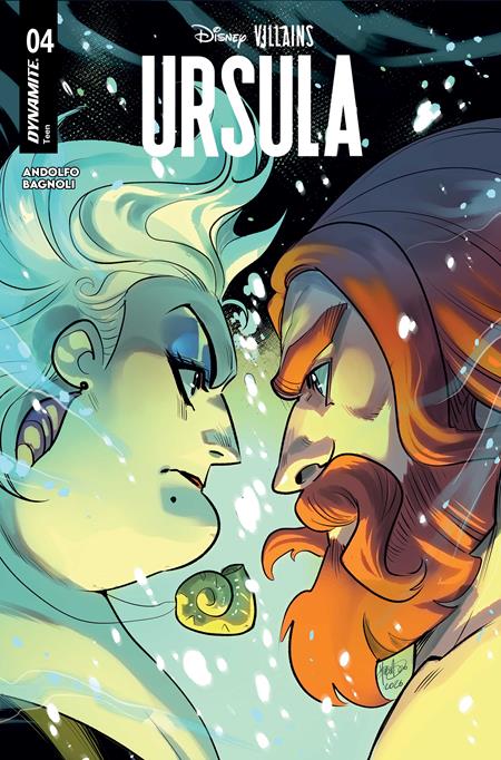 Ursula #4 - Disney Villains - Mirka Andolfa Main Cover (Closed)