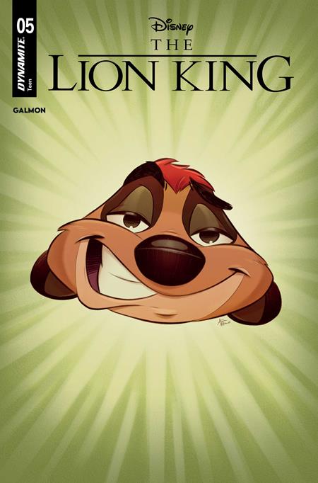 Lion King #5 - Disney - Timon Headshot Variant (Pre-Sale) C26-P29