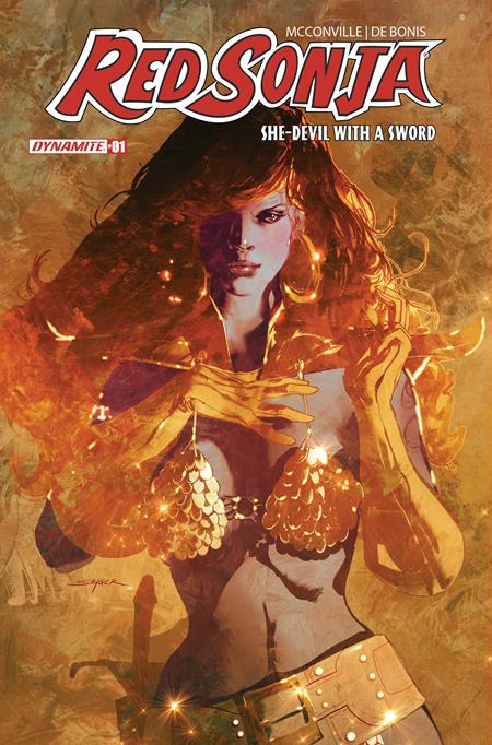 Red Sonja: She Devil with a Sword #1 - Stuart Sayger Main Cover (Closed)