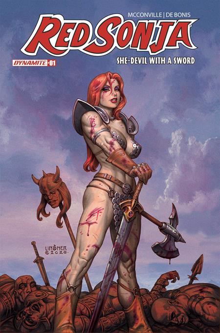 Red Sonja: She Devil with a Sword #1 - Joseph Michael Linsner Variant (Closed)