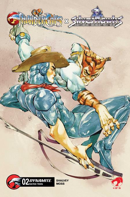 Thundercats x Silverhawks #2 - Chuma Hill Variant (Closed)