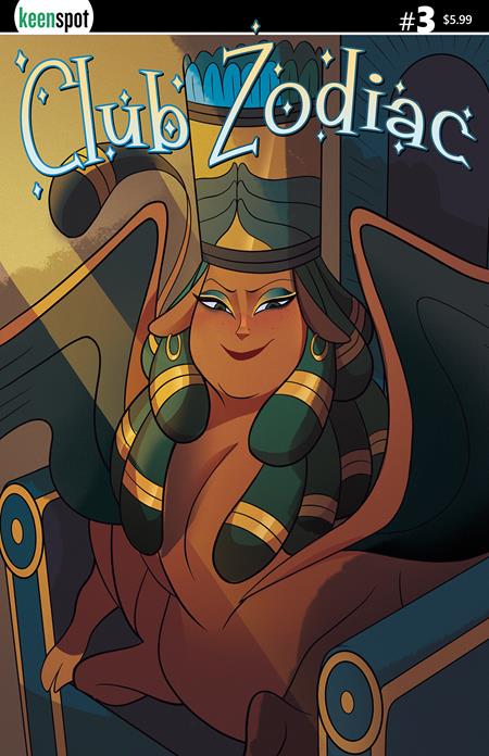 Club Zodiac #3 - Phineas Conrad Knowing Smile Main Cover (Closed)