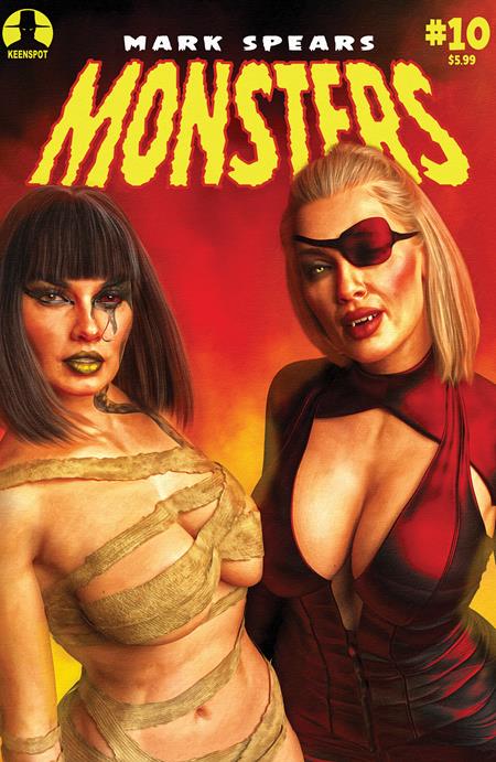 Monsters #10 - Mark Spears Blood + Beauty Variant (Closed)