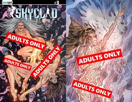 🔞 Skyclad #3 - Michal Dutkiewicz Adults Only Flip Variant (Closed)