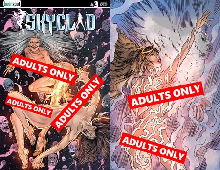 🔞 Skyclad #3 - Michal Dutkiewicz Adults Only Holofoil Foil Variant (Closed)