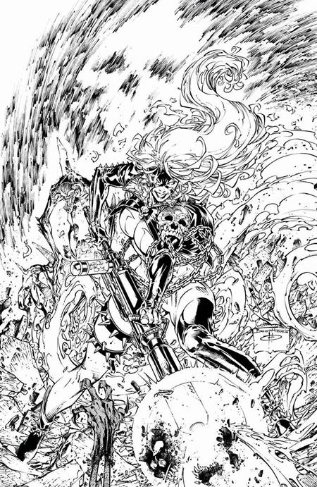 She-Spawn #1 - Brett Booth B+W Variant (Closed)