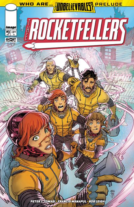 Rocketfellers #0 - Francis Manapul Main Cover (Closed)